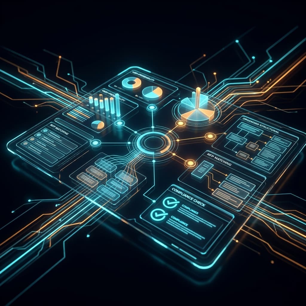 Proposal writing dashboard and document visualization