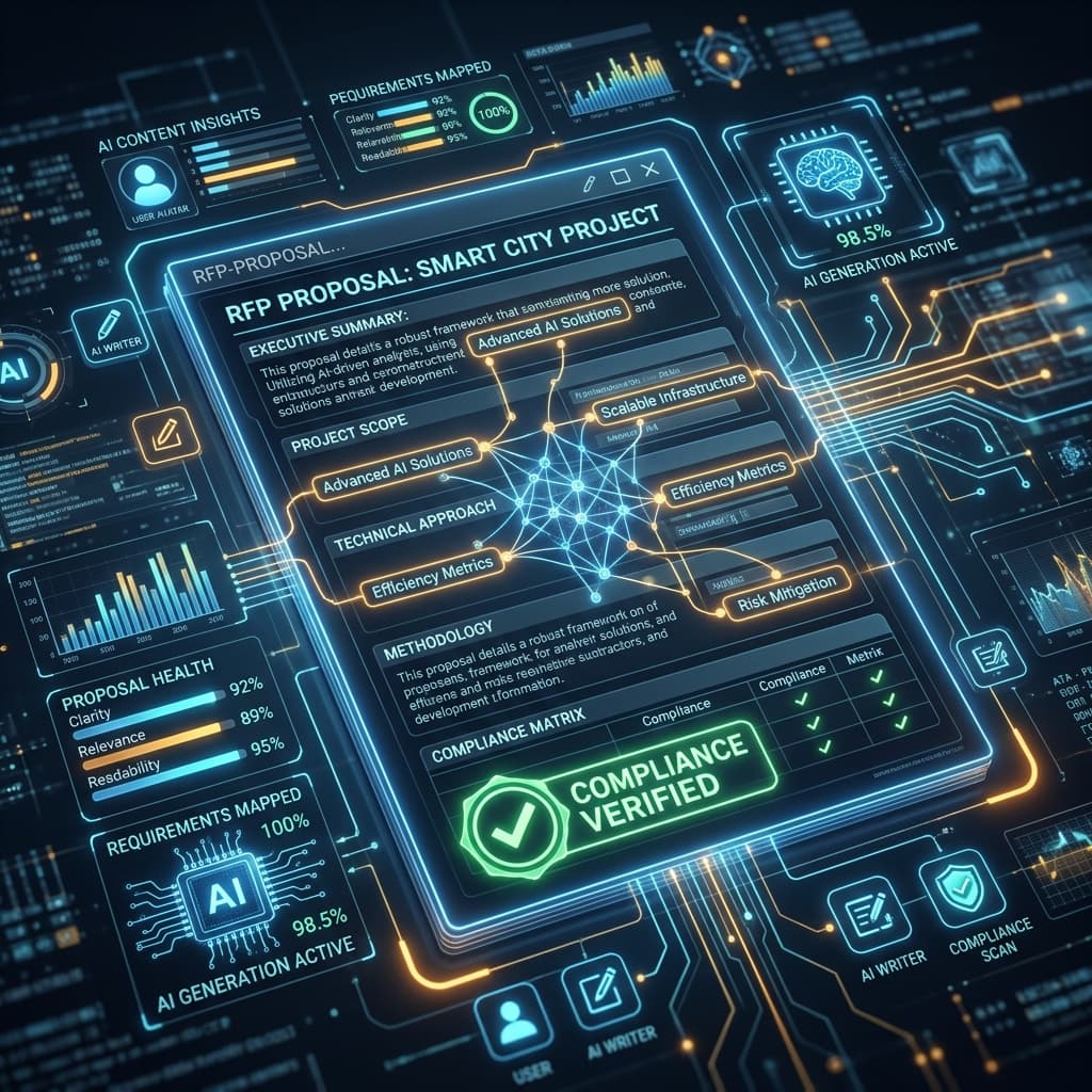 AI-driven proposal content development